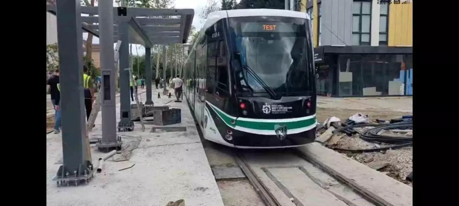 kocaelide tramvay hattinin ikinci etabinda soguk test suruculeri basladi l38NKf4L