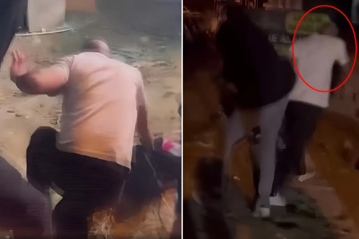 kadini darp eden sahsa cevredeki vatandaslardan meydan dayagi RjOenjKP