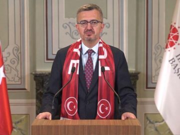 İletişim Başkanı Duran A Milli Futbol Takımı’na video mesajla başarı diledi